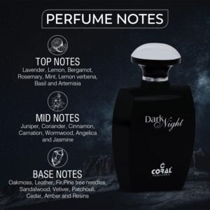 Coral Dark Night Perfume For Men - 100Ml