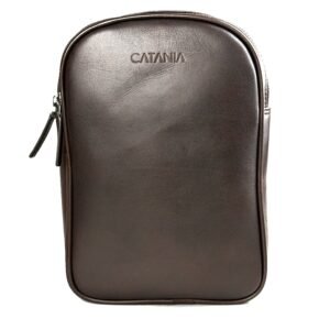 Premium Leather Crossbody & Messenger Bag (Retro Brown)